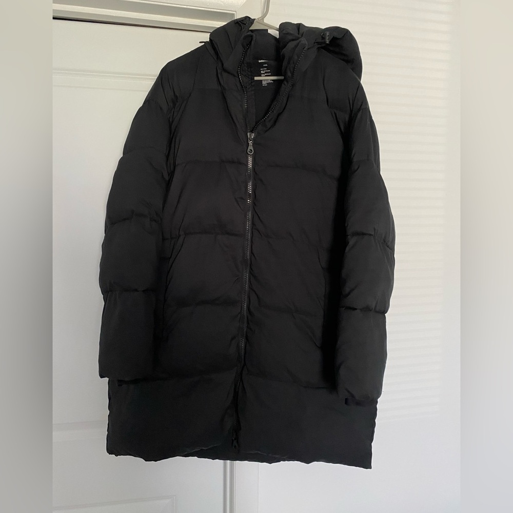 Girlfriend Collective Midi Puffer Coat